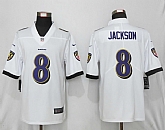 Nike Baltimore Ravens 8 Jackson White Vapor Untouchable Limited Jersey,baseball caps,new era cap wholesale,wholesale hats